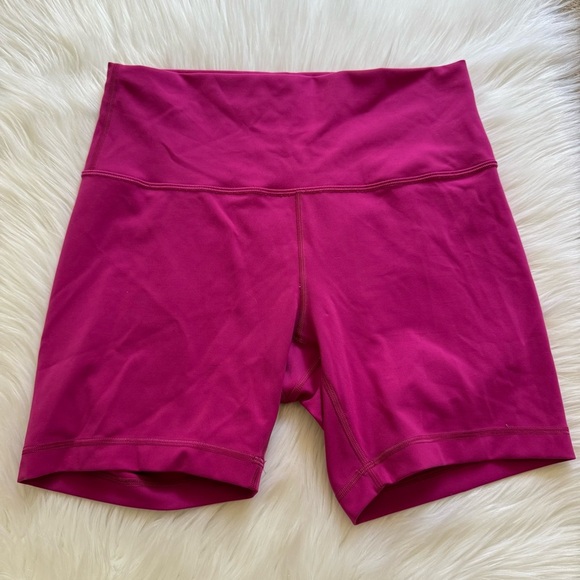 Lululemon Wunder Train High Rise Short 6” Ripened Raspberry 10 - Picture 2 of 5